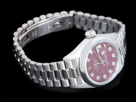 Rolex rubellite stone